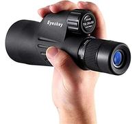 Portable Travel Telescope 10-30X50 Compact Monocular High Power Monoculars Scope for Adults HD Waterproof Prism Fmc for Bird Watching Trips in Outdoor Concerts Astronomical Equi