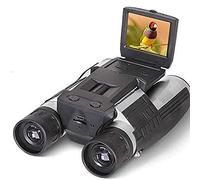 Portable Travel Telescope Digital Camera 1080P 2.0" LCD 12X32 HD Black Binoculars Folding Telescope with Built-in Digital Camera New Full HD Telescopes 2020 Astronomical Equipmen