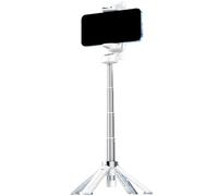 Portable Tripod, Travel 360° Rotatable Smartphone Stand, Selfie Stick with Wireless Remote, Lightweight Phone Holder for Outdoor Photography and Vlogging
