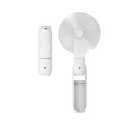 Portable USB Rechargeable Folding Mini Fan,Pocket Fan Battery Driven Fan with Mobile Power Supply
