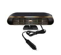 Portable Vehicle Heater - 12V/24V Mini Electric Car Air Warmer, Dashboard Defrost Fan | Efficient Automotive Heater for Sedans SUVs Trucks Pickups Scooters, Indoor Camping, Travel Road Use, Quick