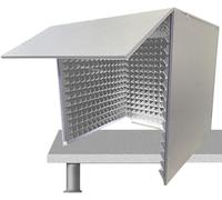 Portable Vocal Recording Booth with High Density Absorbent Foam, Ideal for Desktop Soundproof Cover in Home Studio and Voice Over Work