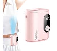 Portable Waist Fan With Light 100 Speeds Hands-Free Digital DisplayWaist