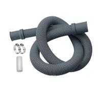 Portable Washing Machine Hose - 3.28ft 1m PVC Drain Pipe Clamp Adapter Extension Tube Washing Machine Dishwasher Dehumidifier Connector Kit Leak Proof Flexible Water Outlet Hose | Home Laundry Drain S