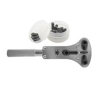 Portable Watch Opener - Herramienta de acero inoxidable resistente y resistente, kit de apertura de precisión, batería de repuesto, instrumento de eliminación de retroceso profesional | Repair Case