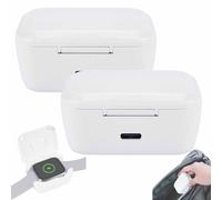 Portable Watch Wireless Charging Bank, Fast Charging Compact Charger for Apple Watch Chargers 10/9/8/7/6/5/4/3/2/1/Se, USB Type-C Wireless Travel Power, Lightweight, 750mah(2pcs)
