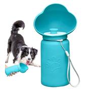 Portable Water Bottle, Foldable Dog Water Bottle, Leak-Proof Dispenser, High-Temperature Resistant, (500ml), Outdoor Traveling, Hiking, Camping Accessory
