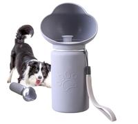 Portable Water Bottle for Dogs, Foldable Dog Water Dispenser, Leak-Proof High-Temperature Resistant Container for Outdoor Hiking, Camping, Traveling, 9.25x4.33x3.15 Inches