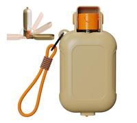 Portable Water Bowl For Dog - ABS Pet Pom 460ml 20.8x10.2x5.3cm | 2-in-1 Leak-Proof Dog Water Dispenser Bottle | Travel Ďog Bowl For Puppy Outdoor Hiking Walking Camping Beach Park Car Feeding Use