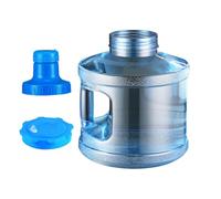 Portable Water Canteen - Easy Hydration On The Go, Detachable Connector Design Practical, Large Capacity + Wide Mouth Opening, Durable Material Certified, - For Camping & Hiking Adventures