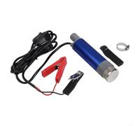 Portable Water Transfer Pump 12V DC for Camping Fishing(12V) | 38mm diameter, 18cm height, 12V/24V compatible, stainless steel shell, para ideal for diesel transfer
