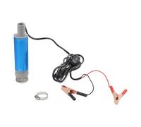 Portable Water Transfer Pump 12V DC for Camping Fishing(24V) | 38mm diameter, 18cm height, 12V/24V compatible, stainless steel shell, para ideal for diesel transfer