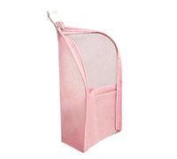 Portable Waterproof Bag, Mesh Pouch Organizer, 5.12x5.12x8.66 Inch Toiletry Carry Case with Lightweight Design, Nylon Travel Storage Tool, Cosmetic Bag with Minimal Style, Travel Accessory for Gym