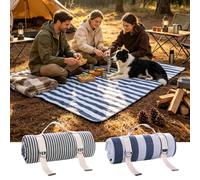 Portable Waterproof Picnic Blanket - 79x59 Sandproof Outdoor Beach Mat
