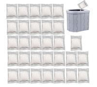Portable WC Gel, Solidificar Pack, Rapid Absorbent Formula, Travel Cleanup, 30 piezas pequeñas bolsas para camping al aire libre Backpacking Use Coagulant
