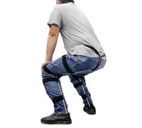 Portable Wearable Chair - Folding Outdoor Stool, Adjustable Invisible Seat for Fishing, Camping, Concert, Subway | Portable Supports Up to 330Lbs, Wearable Chair for Waiting, Queuing, Maintenance Work