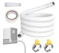 Portable Window Ac Drain Hose 16ft Universal Leak-Proof
