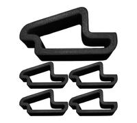 Portable Window Stopper, Anti Pinch Sliding Door Wedges, 12×4×2cm Window Safety Locks with Strong Grip, Door Stopper with Child Protection Feature, Home Workplace Apartment Security