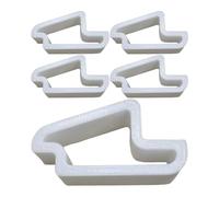 Portable Window Stopper, Anti Pinch Sliding Door Wedges, 12×4×2cm Window Safety Locks with Strong Grip, Door Stopper with Child Protection Feature, Home Workplace Apartment Security