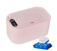 Portable Wipes Dispenser, Large Capacity Wipes Dispenser, Electric Wipes Warmer, Usb Wipe Warmer, Digital Wipe Heater, Travel-Sized Wipe Heater, Adjustable Diaper Warmer for Travel & Car