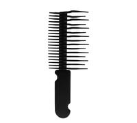 Portable Wood Comb, Stylish Large Brush, Compact Curly Hair Comb, 8.66x3.35x0.39 inches Ergonomic Wet and Dry Detangling Tool, Ideal for Styling, Traveling, Grooming, Parties