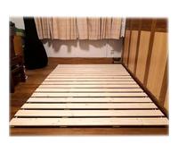 Portable Wooden Bunkie Board for Full/Single/King Size Beds Twin Bed Slats 74in/78in Under Mattress Support for Lumbar Spine Protection (135x190cm/53.1x74.8in)