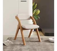 Portable Wooden Folding Chairs with Soft Cushions - Pre-Installed Dining Chairs for Guests, Kitchens, Offices, Weddings, And Parties - Comfortable & Space-Saving Seating Solution