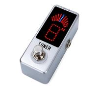 Portables - Afinador de guitarra acústica cromática digital con pantalla LCD para práctica en casa, escenario, metrónomo preciso con clip, guitarra acústica, violín, profesionales
