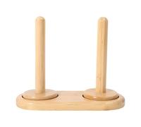 Portabobinas - Dispensador De De Bordar Con Doble Rodamiento | Soporte De Madera Para Bobinas, Herramienta De Almacenamiento Para Principiantes, Amantes De La Costura Y El Crochet, Organización D