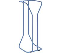 Portabolsa de basura de gran capacidad para separar materiales, acero eurokraft pro, capacidad 400 l, estacionario