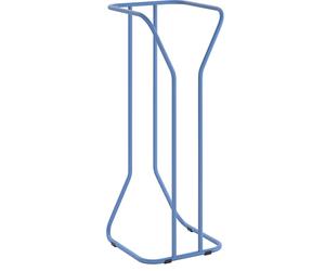 Portabolsa de basura de gran capacidad para separar materiales, acero eurokraft pro, capacidad 400 l, estacionario