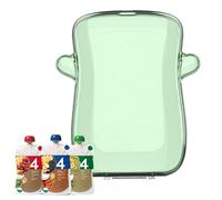 Portabolsas para alimentos para bebés, Portabolsas para niños pequeños - Soporte para caja de jugo para bolsa de bebé | Biberón reutilizable para alimentos para bebés, soporte para bolsas de frutas si