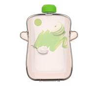 Portabolsas para niños pequeños, Portabolsas apretable - Soportes para cajas de jugo para bolsas de bebé - Biberón reutilizable para alimentos para bebés, soporte para bolsas de frutas sin
