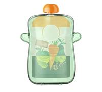 Portabolsas sin apretar, Portabolsas para alimentos para bebés,Soportes para cajas de jugo para contenedores de alimentos | Soporte para bolsa de frutas sin apretar, soporte para caja de leche, almace
