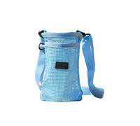 Portaborraccia - Zaino Portabottiglie con Tracolla Regolabile | Custodia Bottiglia Elegante | Spesa Scuola Corsa Avventure All'aperto Supporto, Sacca Termica Protettiva, Borsa Porta Borraccia, azul