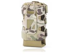 Portabote MOLLE de Nylon 500D con Cierre Abierto, Bolsa Táctil Ajustable para Correas de Mochila y Equipamiento Outdoor(Color-3)