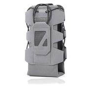 Portabote MOLLE de Nylon 500D con Cierre Abierto, Bolsa Táctil Ajustable para Correas de Mochila y Equipamiento Outdoor(Color-8)
