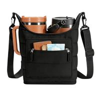 Portabotellas con Correa - Bolso Tote con Correa Ajustable - Portabebidas - Deporte Paseo Viaje Gimnasio Playa