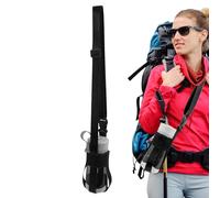 Portabotellas de agua con correa, bufanda de botella de agua - Schec portátil ajustable para protección de botellas | Estuche de almacenamiento de taza para bebidas de acero inoxidable, deporte, én