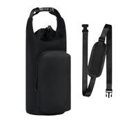 Portabotellas de agua | Cordón ajustable con bolsillo, soporte para botella de agua, para gimnasio, senderismo, viajes, al aire libre, playa, oficina, escuela, coche, crucero, caminar, mochila diaria