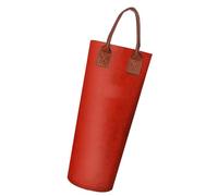 Portabotellas de vino individual, soporte de fieltro para vino de viaje, funda de transporte de vino reutilizable, bolsas de champán portátiles para fiestas, viajes, picnic, cena, boda, Red, Refer to