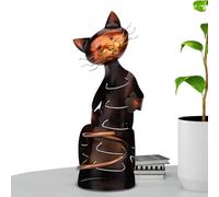 Portabotellas de vino - Portabotellas para gato de mostrador, pieza maestra de mesa y decoraciones para el hogar portabotellas para cocina, restaurante, bar y hotel
