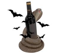Portabotellas de vino serpiente, casillero para vino animal - Portabotellas de mostrador de - Soporte para vino serpiente, figura de mostrador independiente, soporte para botellas de vino