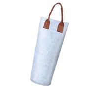 Portabotellas individual, soporte individual para botellas | Funda de fieltro para vino - Funda de vino reutilizable, bolsas de champán portátiles de botella individual para viajes de fiesta, picnic