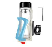 Portabotellas para bicicleta - Soporte para botella portavasos | Accesorio ajustable con enganche para manillar para bicicletas de carretera y Mountain Bike marco 20-35 mm scooter y cochecito