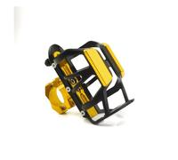 Portabotellas para Motocicleta para Xciting250 300 400 AK550 CT250 S400 Downtown125i 350i Portabotellas Portavasos Accesorios(No Logo Yellow)