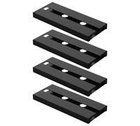 Portabotellas para vinos | 4 piezas de soporte de vidrio autoadhesivo y organizador de vidrio con cierre nervioso colgador de copas colgante para bar sala de estar hotel cóctel restaurante