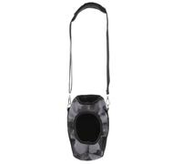 Portabotellas Portátil Protector de Tela para Botella de Agua Negra | Bolsa Térmica para Exteriores, Fácil de Limpiar, Decorativa y Protectora, para Botella de Vidrio y Bebida Energética