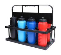 Portabotellas Squeeze | Portabotellas deportivo plegable para agua - Portabotellas ampliamente utilizado, portabotellas plegable, puede contener hasta 8 botellas, botellero para agua