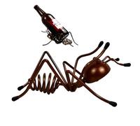 Portabottiglie Per Vini - Porta Bottiglia In Metallo Statue Di Formica, Supporto Per Il Vino Creativo | Portagna Decorativa Con Design Unico Per Casa, Bar Da Cucina, Display Soggiorno, Soluzione Moder
